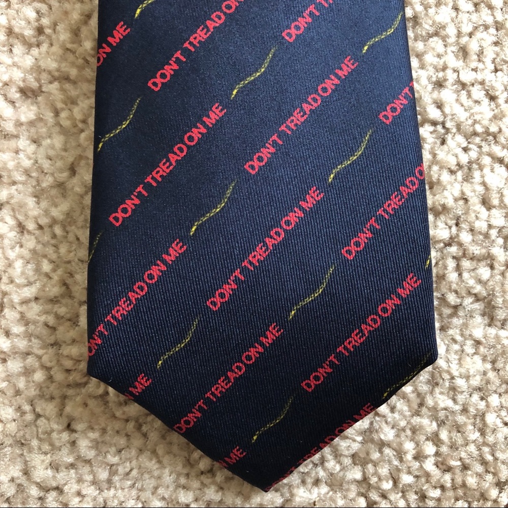 Special edition silk tie “Don’t Tread On Me”